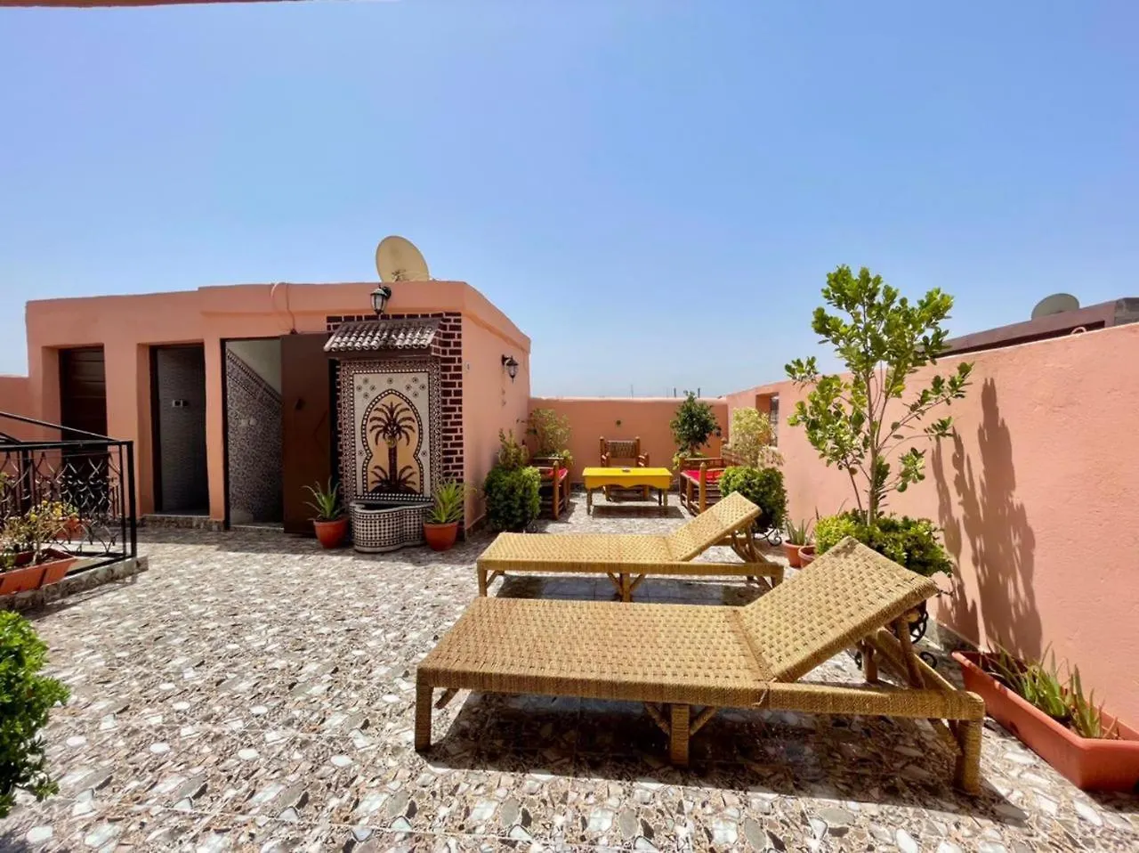Terrace Room With Atlas View Marrakesh Riad
