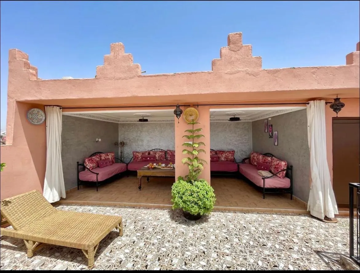 Riad Terrace Room With Atlas View Marrakesh Morocco